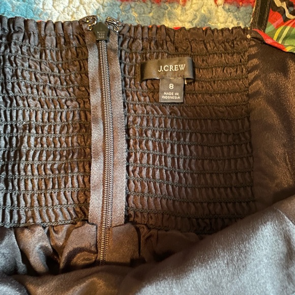 J. Crew Women's Puff Sleeve Mini Dress in Stewart Plaid Holiday Christmas Size 8 - Picture 5 of 15